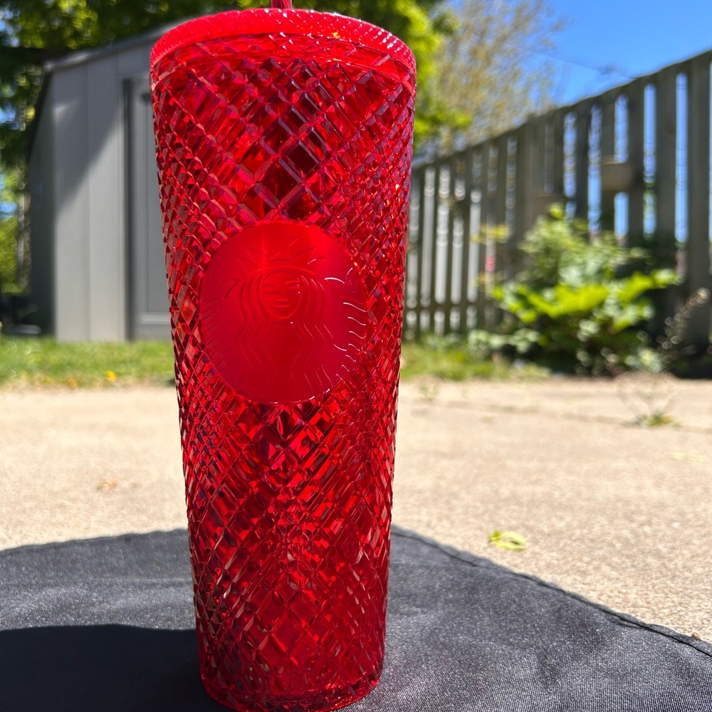 Christmas 2021 Starbucks Red Jewel Tumbler